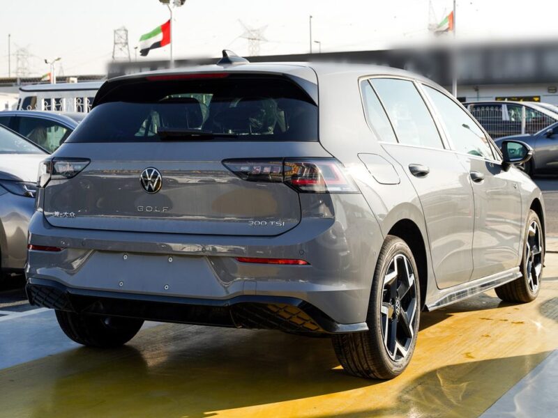 2025 Volkswagen Golf GTI 4 Cylinder petrol Engine Grey Black Hatchback GCC Specs