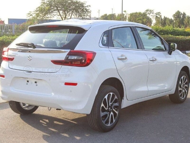 2026 Suzuki Baleno GLX 1.5L 4 Cylinders Petrol Engine AT White Black Hatchback Automatic