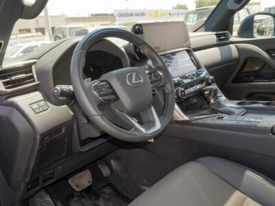 2025 Lexus LX600 3.5 Litres V6 Petrol Engine Green grey SUV GCC Specs