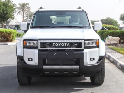 2025 Toyota Land Cruiser Prado All Rounder 2.4L 4 Cylinders Turbo Petrol White Black SUV