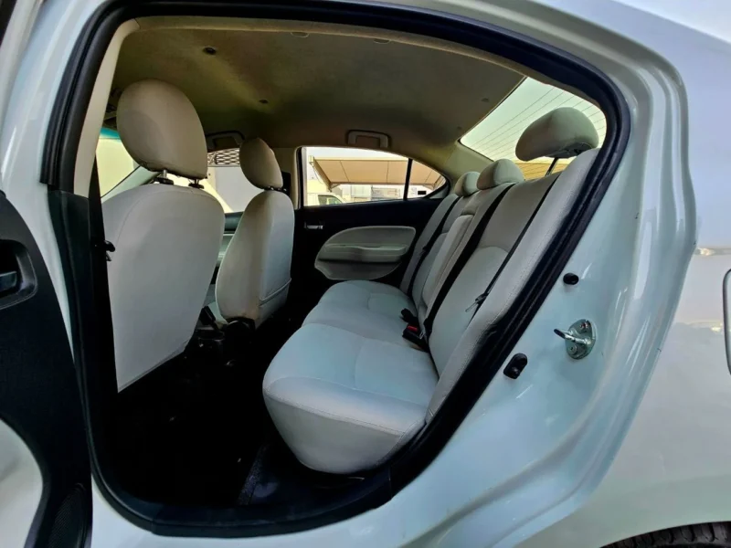 2021 Mitsubishi ATTRAGE 1.2L 3 Cylinder Petrol Engine White Beige Sedan GCC