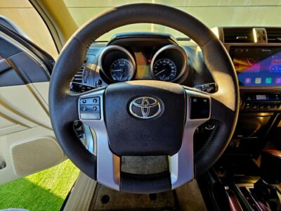 2015 Toyota Prado TXL V6 Petrol Engine 4.0 Litres Silver Beige SUV GCC Specs