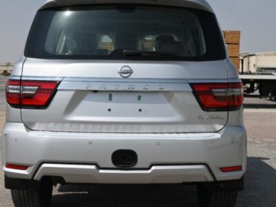 2024 Nissan Patrol 3.5 Litres V6 Twin-Turbo Petrol Engine Silver Tan SUV 4WD