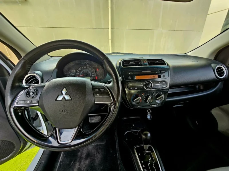 2021 Mitsubishi ATTRAGE 1.2L 3 Cylinder Petrol Engine White Beige Sedan GCC