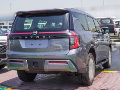 2025 Nissan Patrol LE TITANIUM 3.5l V6T Petrol Engine Grey Tan SUV GCC Specs
