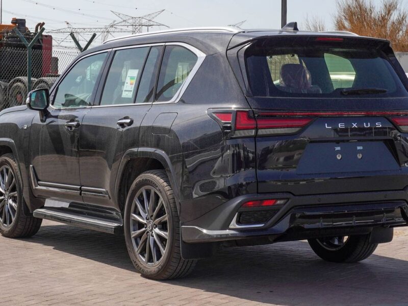 2025 Lexus LX600 FSport 3.5 Litres V6 Petrol Engine Grey Red SUV GCC Specs