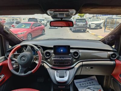 2022 Mercedes-Benz Vito V250 VITO VIP SEATS 2.0L 4 Cylinder PETROL Black Red Van