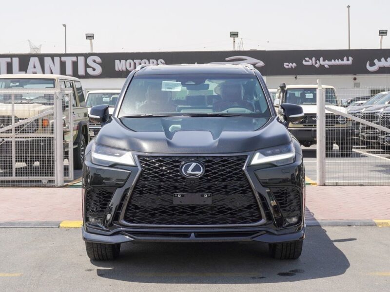 2025 Lexus LX 700h FSport 3.5 Litres V6 Hybrid Engine Black Red SUV GCC Specs