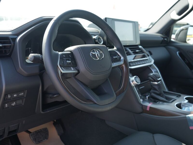 2026 Toyota Land Cruiser GXR 4.0L V6 Twin-Turbo Petrol Engine Black SUV GCC