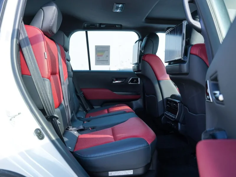 2026 Toyota Land Cruiser 3.5L V6 Twin-Turbo Petrol Engine White Red SUV GCC