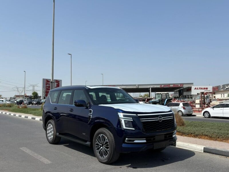 2026 Nissan Patrol LE TITANIUM 3.5l V6T Petrol Engine Blue Red SUV GCC Specs