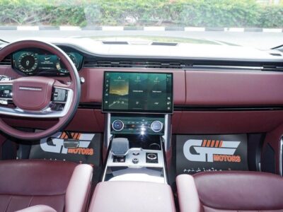 2024 Land Rover Range Rover HSE P530 8 Cylinder Petrol Engine Black Red SUV GCC