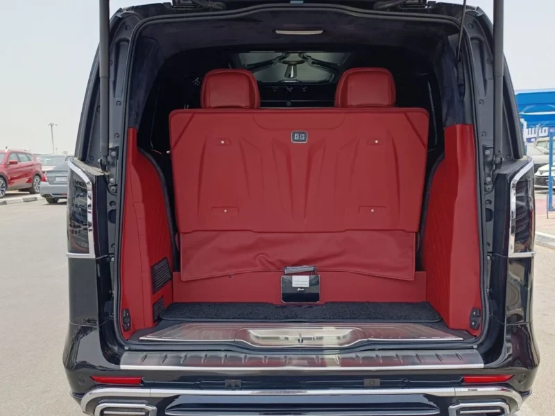 2022 Mercedes-Benz Vito V250 VITO VIP SEATS 2.0L 4 Cylinder PETROL Black Red Van