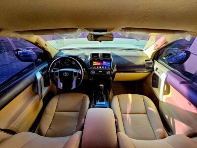 2015 Toyota Prado TXL V6 Petrol Engine 4.0 Litres Silver Beige SUV GCC Specs