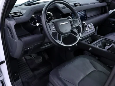 2023 Land Rover Defender 110 X-Dynamic HSE V6 Engine White Black SUV FULLY LOADED