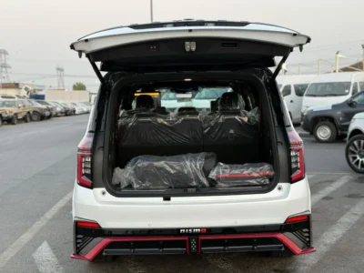 2026 Nissan Patrol NISMO 3.5L V6 Twin-Turbo Engine White Red SUV GCC Specs