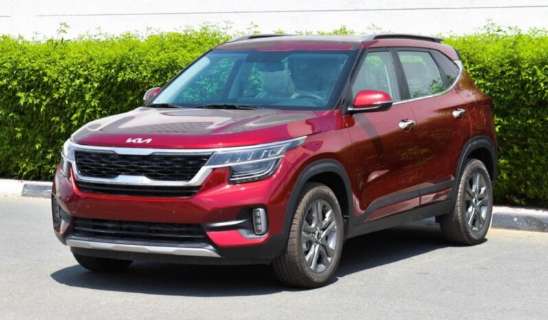 2023 Kia Seltos 1.4 Litres 4 Cylinder Petrol Engine Red White SUV FWD GCC Specs