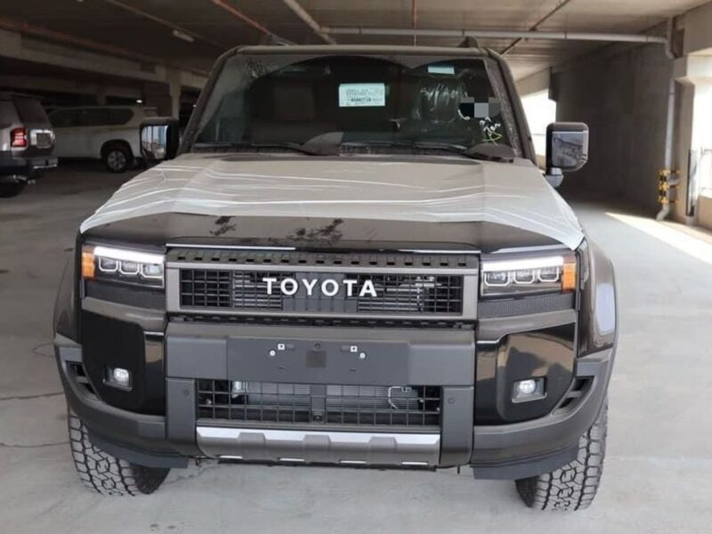 2025 Toyota Prado Adventure Monotone 2.4T 4 Cylinder Petrol Engine Black SUV GCC