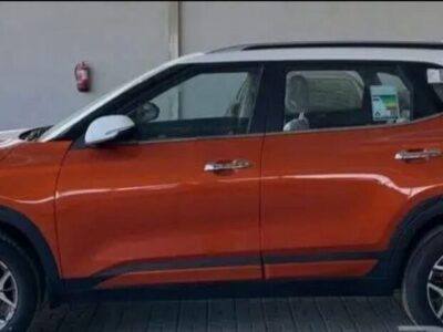 2023 Kia Seltos 1.4 Litres 4 Cylinder Petrol Engine Orange Beige SUV FWD GCC Specs