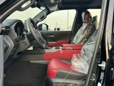 2025 Toyota Land Cruiser 3.5L TT GR SPORT 6 Cylinder Engine Black Red SUV AWD