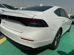 2024 Honda Accord 1.5L Turbocharged 4-Cylinder Gasoline Engine White Black Sedan