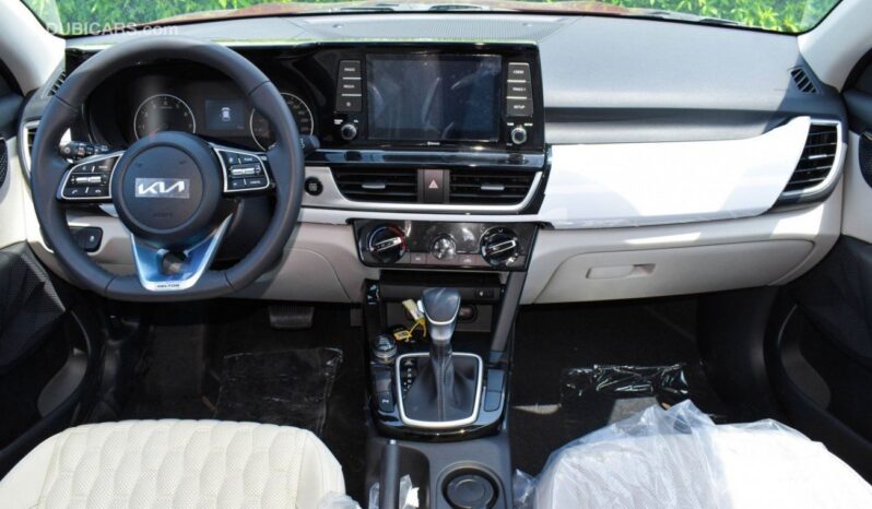 2023 Kia Seltos 1.4 Litres 4 Cylinder Petrol Engine Red White SUV FWD GCC Specs