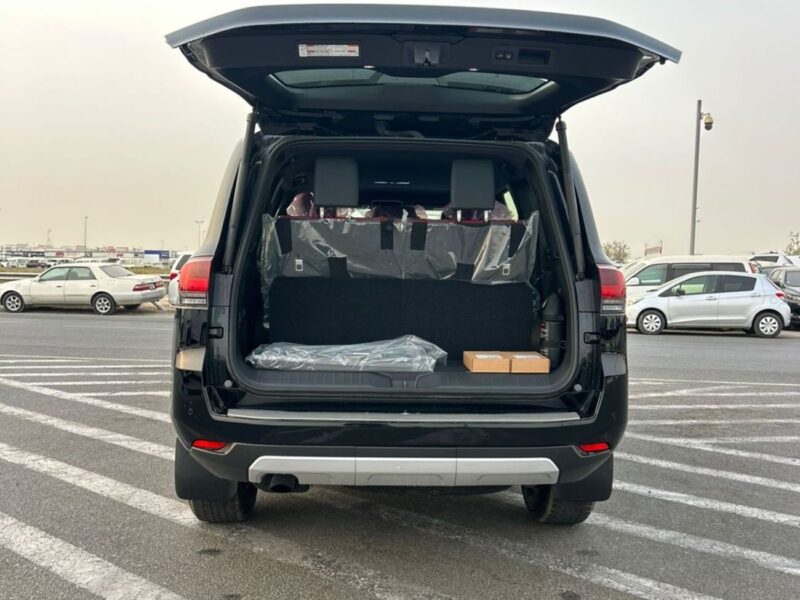 2025 Toyota Land Cruiser 3.5L TT GR SPORT 6 Cylinder Engine Black Red SUV AWD
