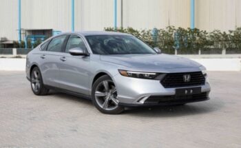 2024 Honda Accord 1.5L Turbocharged 4-Cylinder Gasoline Engine Silver Black Sedan