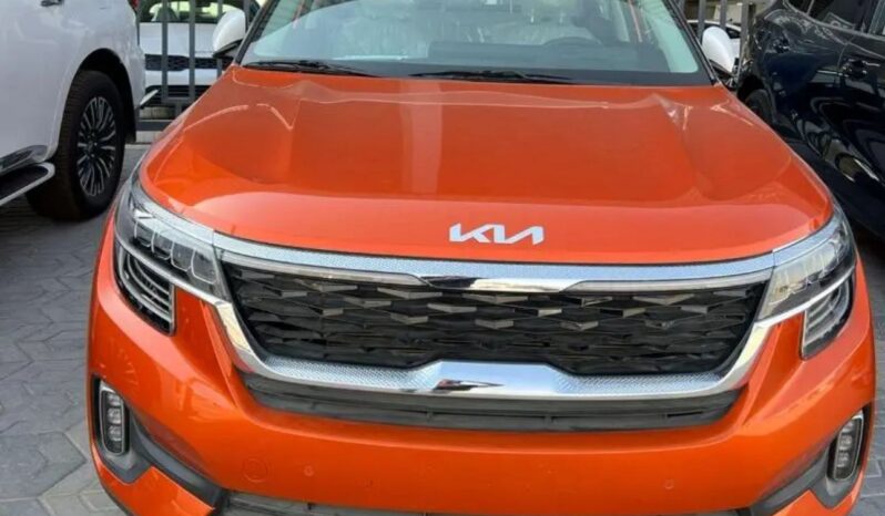 2023 Kia Seltos 1.4 Litres 4 Cylinder Petrol Engine Orange Beige SUV FWD GCC Specs