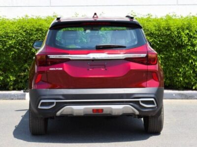 2023 Kia Seltos 1.4 Litres 4 Cylinder Petrol Engine Red White SUV FWD GCC Specs