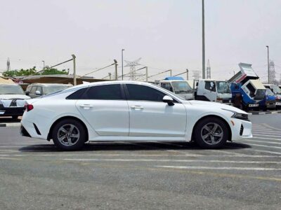 2021 KIA K5 LXS 2.4 Litres V4 Engine AT PETROL White Beige Sedan American Specs