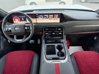 2026 Nissan Patrol NISMO 3.5L V6 Twin-Turbo Engine White Red SUV GCC Specs