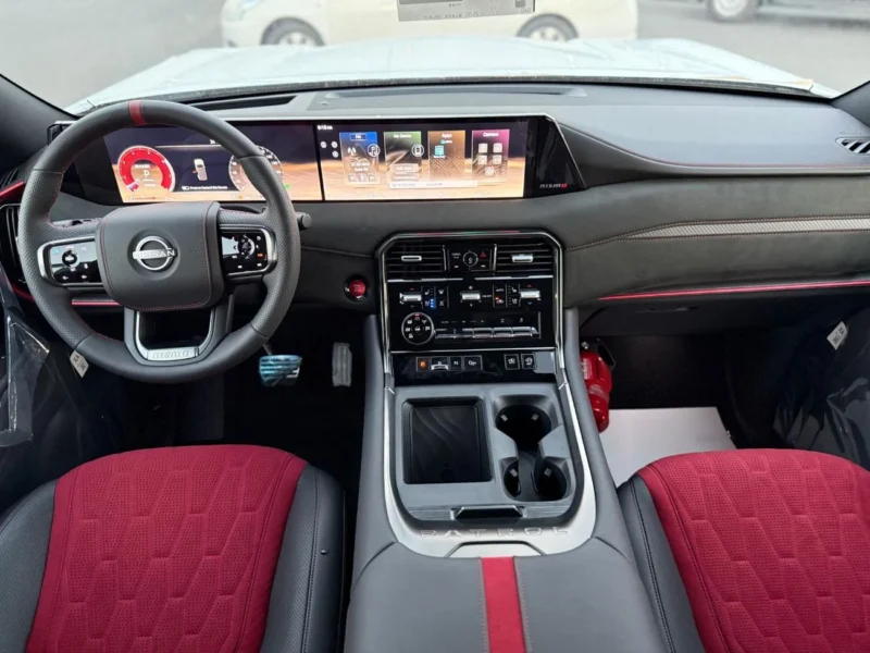 2026 Nissan Patrol NISMO 3.5L V6 Twin-Turbo Engine White Red SUV GCC Specs