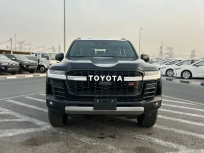 2025 Toyota Land Cruiser 3.5L TT GR SPORT 6 Cylinder Engine Black Red SUV AWD