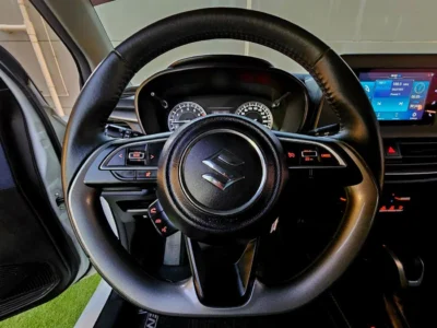 2023 Suzuki Baleno GCC 1.5 Litres V4 Petrol Engine White Black Hatchback GCC Specs