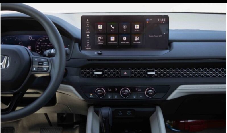 2024 Honda Accord 1.5L Turbocharged 4-Cylinder Gasoline Engine Blue Beige Sedan