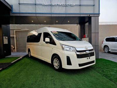 2023 TOYOTA HIACE HIGHROOF PATROL MANUAL 3.5 V6 White Grey Van GCC Specs