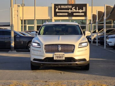 2022 Lincoln Nautilus 2.0L Turbocharged 4 Cylinder White Beige SUV AWD