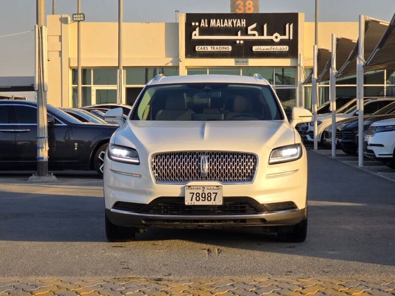2022 Lincoln Nautilus 2.0L Turbocharged 4 Cylinder White Beige SUV AWD