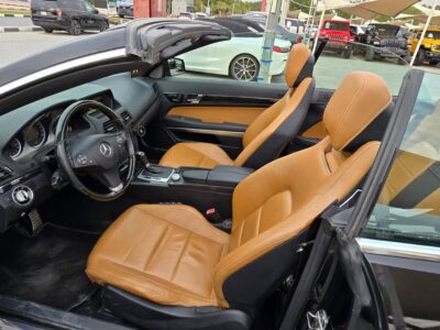 2012 Mercedes-Benz E 350 3.5 Liters 6-cylinder Petrol Engine Black Tan Coupe