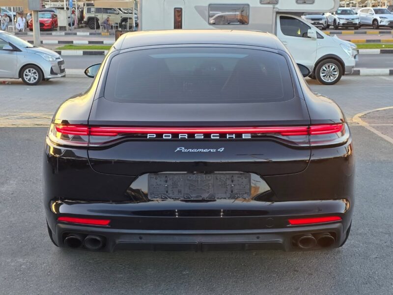 2021 Porsche Panamera 2.9L Twin-Turbo V6 Petrol Engine Black Tan Sedan Clean Title