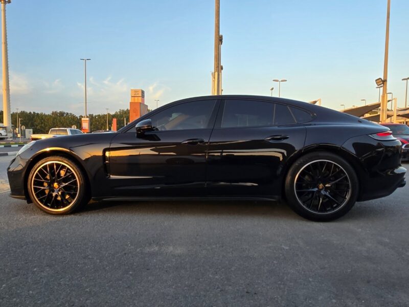 2021 Porsche Panamera 2.9L Twin-Turbo V6 Petrol Engine Black Tan Sedan Clean Title