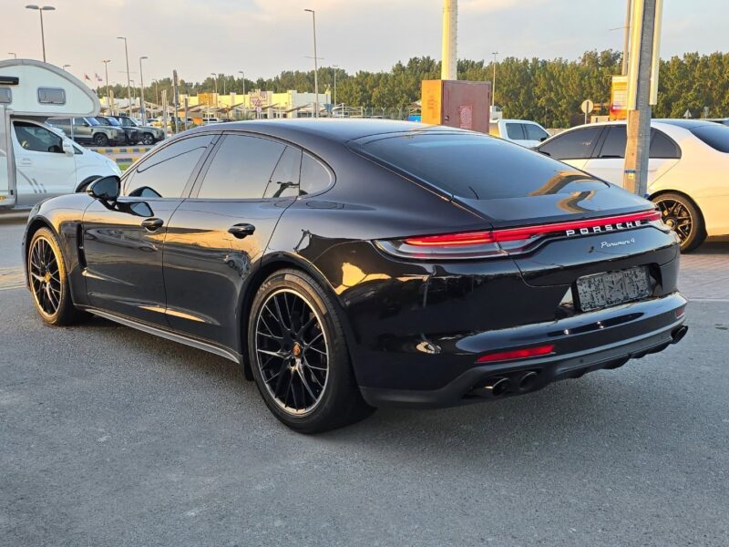 2021 Porsche Panamera 2.9L Twin-Turbo V6 Petrol Engine Black Tan Sedan Clean Title