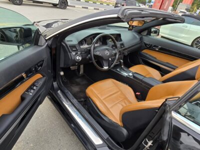 2012 Mercedes-Benz E 350 3.5 Liters 6-cylinder Petrol Engine Black Tan Coupe