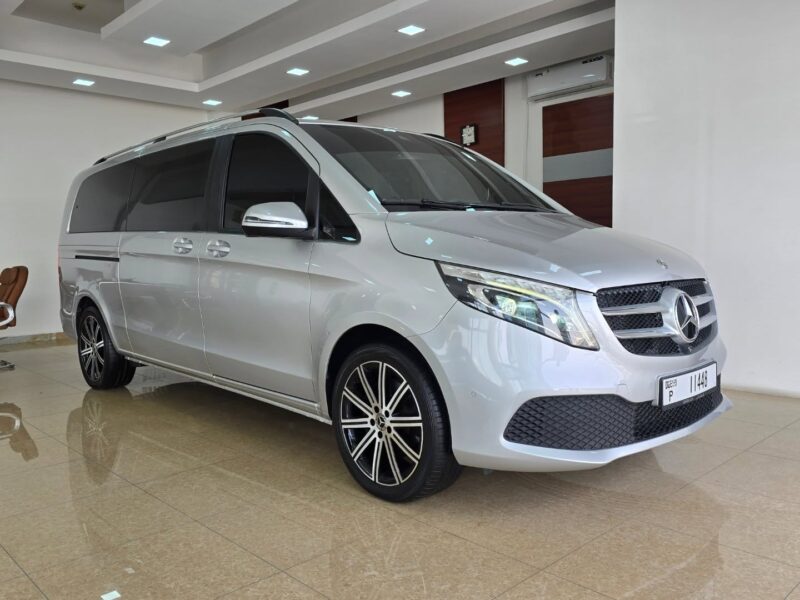 2020 Mercedes-Benz V 250 2.0 Litres 4 Cylinders Petrol Engine Silver Black Van
