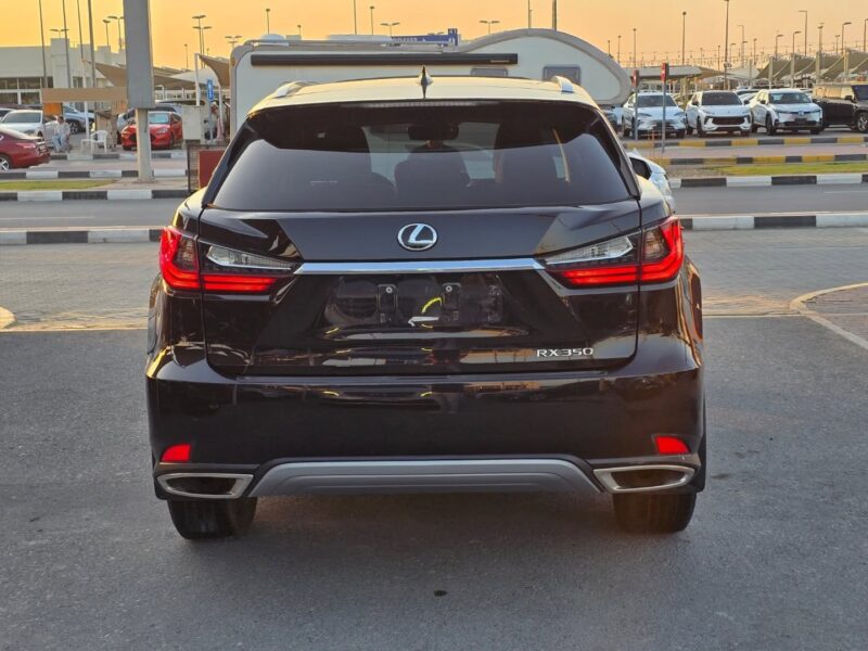 2022 Lexus RX 350 3.5-liter V6 Petrol Engine Black Tan SUV Canadian Specs