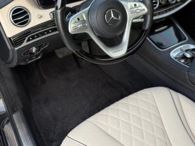 2020 Mercedes-Maybach S 560 4MATIC 4.0 Litre Twin-turbo V8 Engine Black Beige Sedan