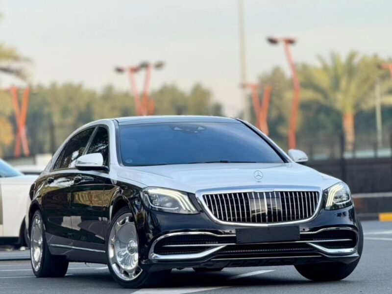 2020 Mercedes-Maybach S 560 4MATIC 4.0 Litre Twin-turbo V8 Engine Black Beige Sedan