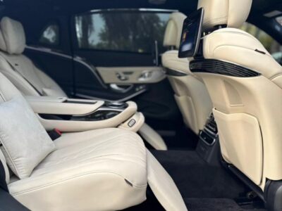 2020 Mercedes-Maybach S 560 4MATIC 4.0 Litre Twin-turbo V8 Engine Black Beige Sedan