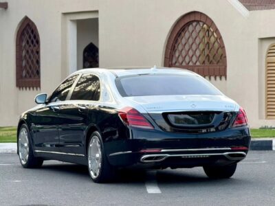 2020 Mercedes-Maybach S 560 4MATIC 4.0 Litre Twin-turbo V8 Engine Black Beige Sedan